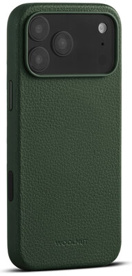 Woolnut leren MagSafe iPhone 17 Pro Max hoesje groen