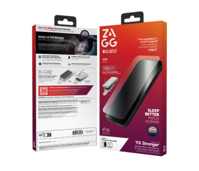 ZAGG InvisibleShield Glass XTR5 iPhone 17 Air screenprotector