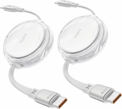 iOttie Retractable USB-C kabel 2 pack