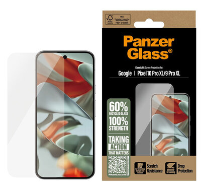 PanzerGlass Classic Google Pixel 10 Pro XL glazen screenprotector