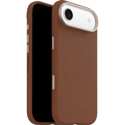 OtterBox Symmetry Leather iPhone Air hoesje bruin