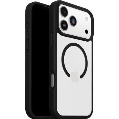 OtterBox React MagSafe iPhone 17 Pro Max hoesje doorzichtig / zwart