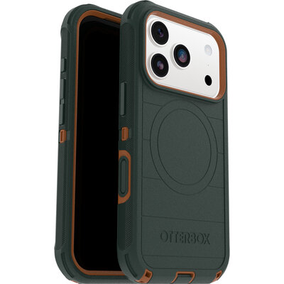 OtterBox Defender Pro MagSafe iPhone 17 Pro hoesje groen