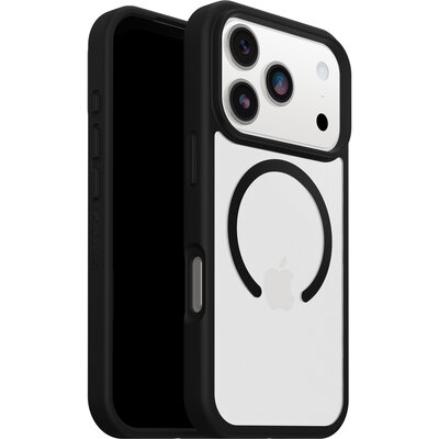 OtterBox React MagSafe iPhone 17 Pro hoesje zwart / doorzichtig