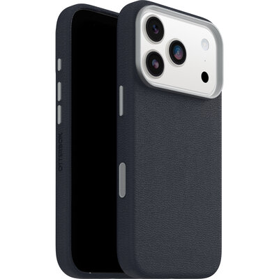 OtterBox Symmetry Leather iPhone 17 Pro hoesje blauw