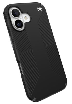 Speck Presidio 2 Grip MagSafe iPhone 17 hoesje zwart
