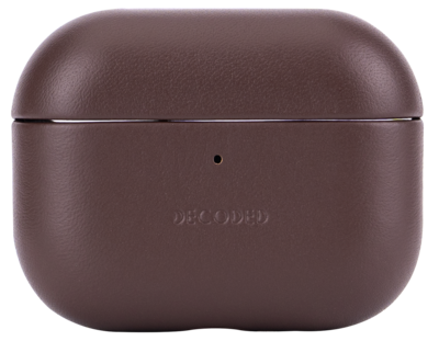 Decoded leren AirPods Pro 3 hoesje bruin