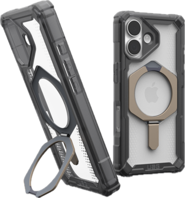 UAG Plasma XTE MagSafe iPhone 17 hoesje ash titanium