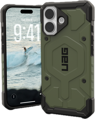 UAG Plasma XTE MagSafe iPhone 17 hoesje ash titanium