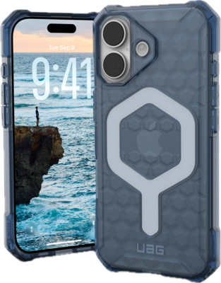 UAG Essential Armor MagSafe iPhone 17 hoesje blauw