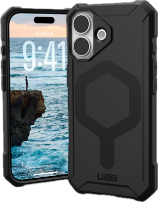 UAG Essential Armor MagSafe iPhone 17 hoesje zwart
