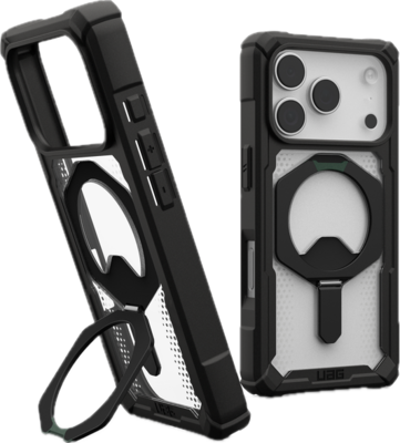 UAG Plasma XTE MagSafe iPhone 17 Pro hoesje zwart doorzichtig
