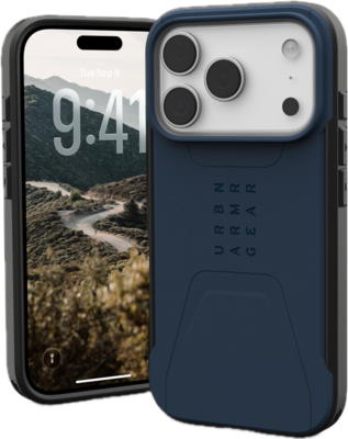 UAG Civilian MagSafe iPhone 17 Pro Max hoesje blauw