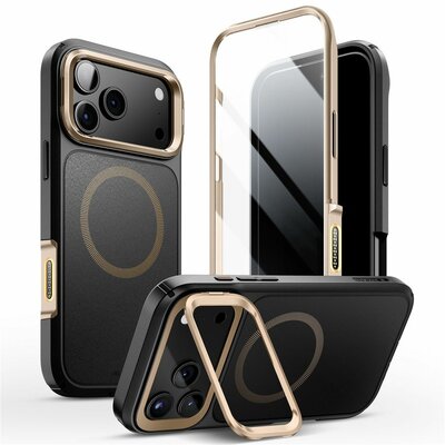 Supcase Ares Flip MagSafe iPhone 17 Pro Max hoesje goud