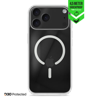 Striker D30 Xtreme Impact Protection MagSafe iPhone 17 Pro Max hoesje doorzichtig