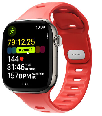 Nomad Tempo FKM Apple Watch 46 /&nbsp;45 mm bandje crush