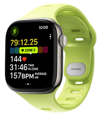 Nomad Tempo FKM Apple Watch 42 / 41 mm bandje lumen