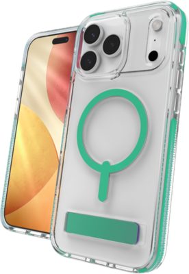 ZAGG Santa Cruz Snap met kickstand iPhone 17 Pro hoesje groen