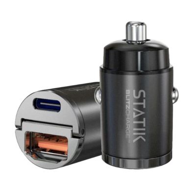 Statik BlitzCharge 45 watt Dual autolader