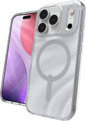 ZAGG Milan Snap iPhone 17 Pro hoesje glitter swirl