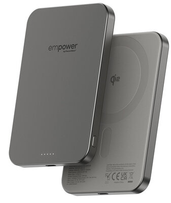 PanzerGlass empower MagSafe Powerbank 5000 mAh titanium