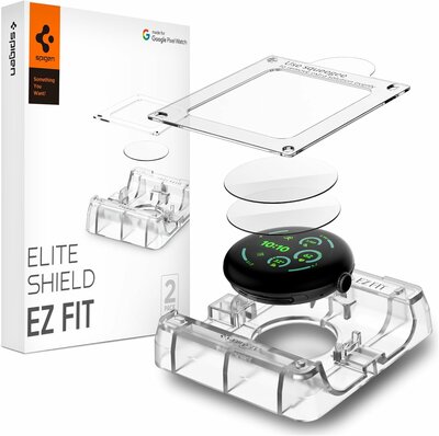 Spigen EZ Fit Google Pixel Watch 4 /3  41 mm screenprotector 2 pack