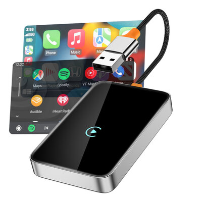 Mobilize Premium Adapter voor draadloze wireless Apple CarPlay of Android Auto