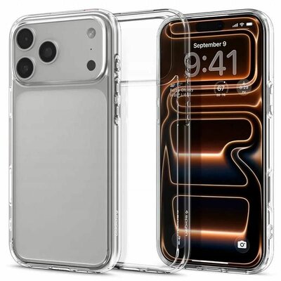Spigen Ultra Hybrid iPhone 17 Pro hoesje doorzichtig