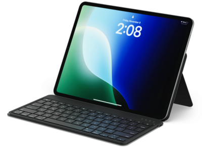 Satechi OnTheGo Bluetooth toetsenbord voor iPad met stand zwart
