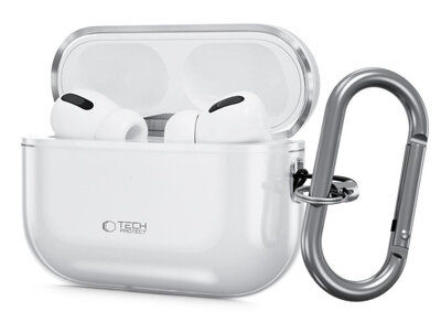 TechProtection Silicone AirPods Pro 3 hoesje transparant