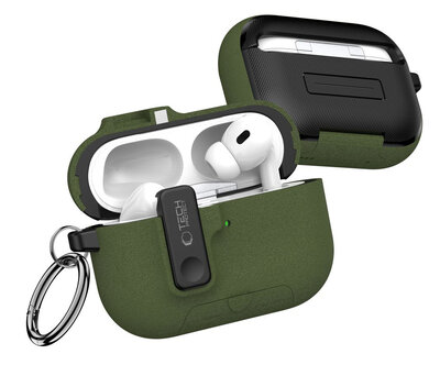 TechProtection Slim AirPods Pro 3 hoesje groen