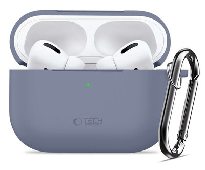 TechProtection Silicone AirPods Pro 3 hoesje blauw