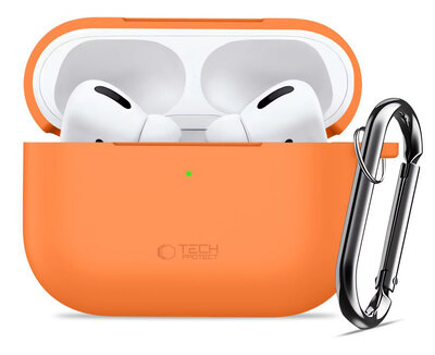 TechProtection Silicone AirPods Pro 3 hoesje oranje