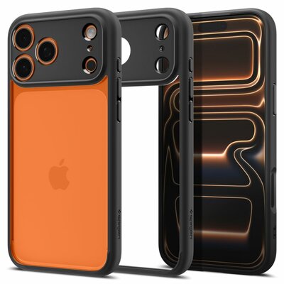 Spigen Ultra Hybrid iPhone 17 Pro hoesje zwart