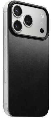 Nomad Magnetic Leather Back iPhone 17 Pro hoesje zwart