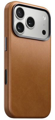 Nomad Traditional Leather iPhone 17 Pro hoesje tan