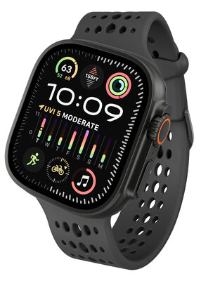 Decoded Ares O Apple Watch 49 / 46 / 45 / 44&nbsp; mm bandje zwart