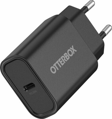 OtterBox 20 watt USB-C oplader zwart