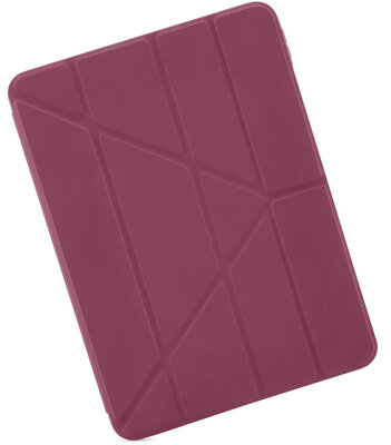 Pipetto Origami iPad 2025 11 inch / 2022 10,9 inch hoesje burgundy