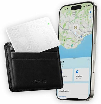 Nomad Tracking Card met Find My tracker wit