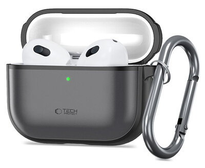 TechProtection matte AirPods Pro 3 hoesje zwart