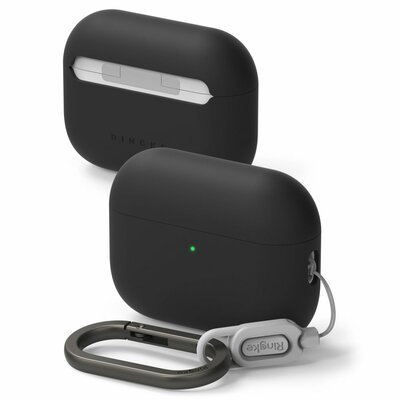 Ringke Silicone Case AirPods Pro 3 hoesje zwart