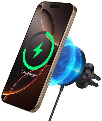 Spigen OneTap Pro 4 MagSafe autohouder en oplader voor ventilatierooster