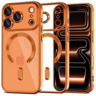 TechProtection MagFlex iPhone 17 Pro Max hoesje oranje