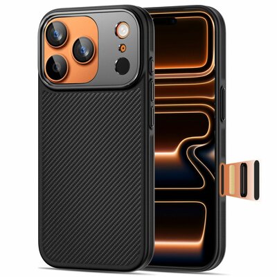 TechProtection Kevlar Aramid MagSafe iPhone 17 Pro hoesje