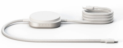 ZENS Charging Cable Pro 2 USB-C kabel met MagSafe oplader wit