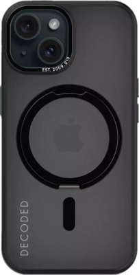 Decoded Loop Stand MagSafe iPhone 15 hoesje zwart