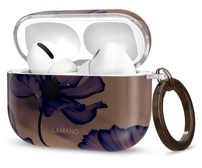 TechProtection Design AirPods Pro 3 hoesje velvet night