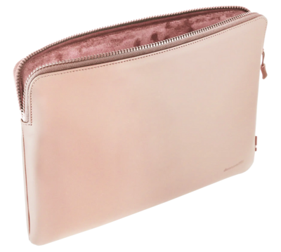 dbramante1928 Oxford MacBook 14 inch sleeve pink sand
