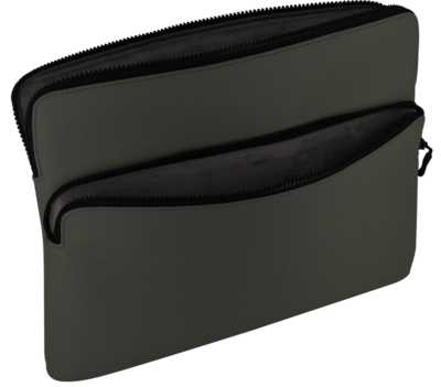 dbramante1928 Oxford Plus MacBook 14 inch sleeve forrest shadow